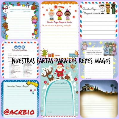 Cartas Reyes Magos Collage