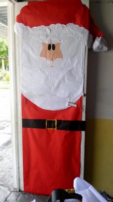 Manualidades navideñas puertas (12)