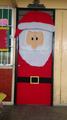 Manualidades navideñas puertas (6)