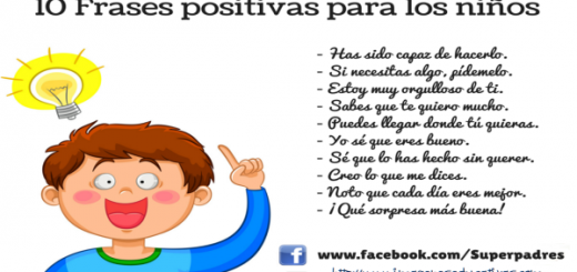 10 Frases positivas para niños Portada