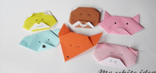 Origami caras de Animales Portada