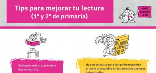 Tips para mejorar tu lectura (1° y 2° de primaria) Portada