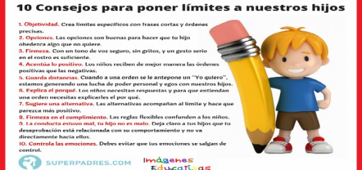 10 Consejos para poner límites a nuestros hijos Portada