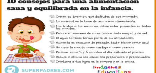 10 consejos para una alimentación sana y equilibrada en la infancia Portada