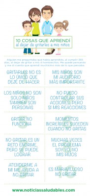 10 cosas que aprendí cuando dejé de gritarle a mis hijos ...