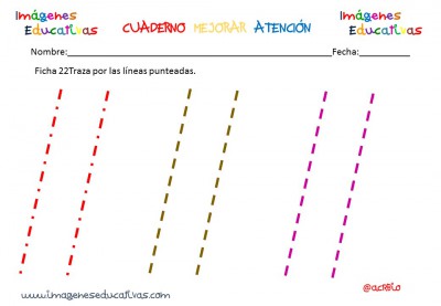 Cuadernillo fichas para trabajar la preescritura nivel inicial 2 – 3 años. (23)