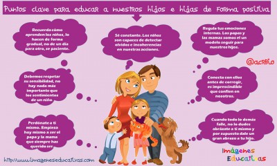 Puntos clave para educar a nuestros hijos e hijas de forma positiva 2