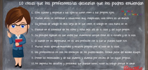 10 cosas que los profesores desearían que los padres entiendan Portada