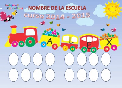 Orlas fin de curso Infantil preescolar y primaria