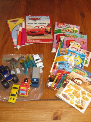 kits de viaje y organizadores de coche DIY Para viajar con niños (6)