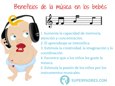 Beneficios de la música en los bebés( relacionar artícle musica)