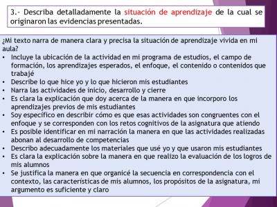 Expediente o portafolios de evidencias. Autoevalua tu texto de análisis (7)