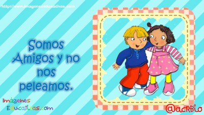 Normas para infantil, Preescolar y Primaria. Imprimibles Azul (7)