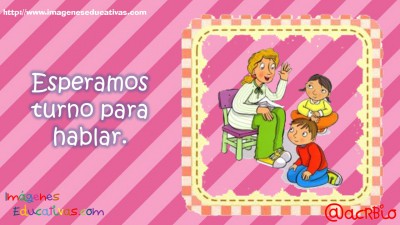 Normas para infantil, Preescolar y Primaria. Imprimibles Morado (4)