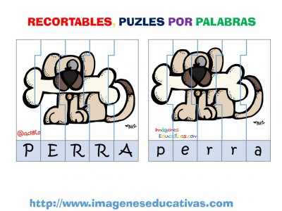 Puzle por letras animales (4)