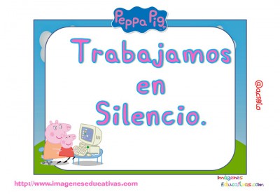 Tarjetas normas de clase Peppa Pig (10)