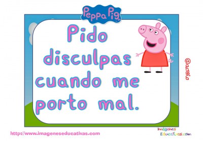 Tarjetas normas de clase Peppa Pig (11)