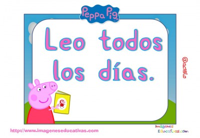 Tarjetas normas de clase Peppa Pig (7)