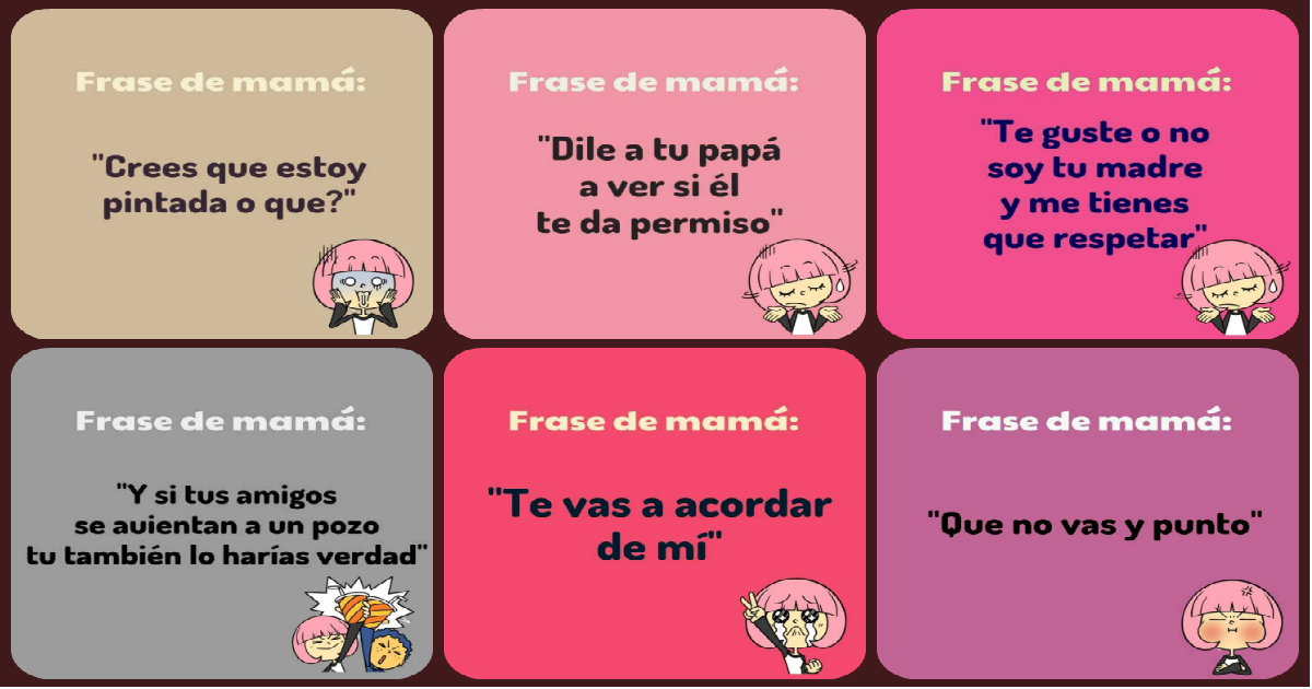 Frases de mamá - Imagenes Educativas