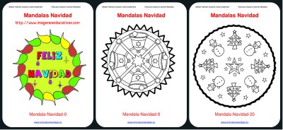 Mandalas navidad Portada