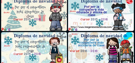 Diplomas Navidad 2015-2016 Portada