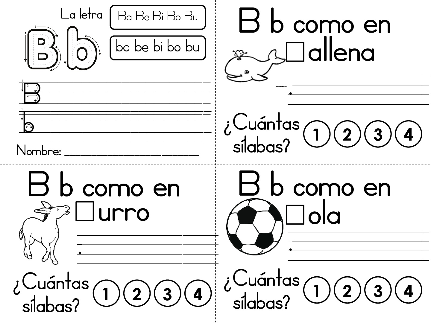 Libro De Libritos Del Alfabeto (2) - Imagenes Educativas