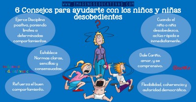 6 Consejos para ayudarte con los niños y niñas desobedientes Portada