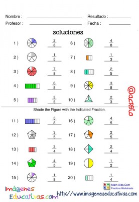 Fichas ejercicios de fracciones con figuras (7)