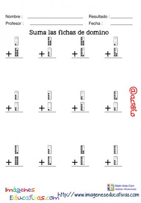 Fichas Suma Dominó (2)