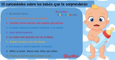 10 curiosidades sobre los bebés que te sorprenderán