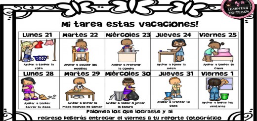 Cuadro tareas vacaciones PORTADA2