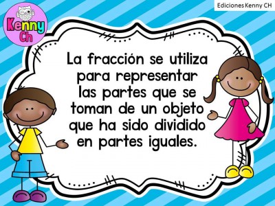 Las fracciones y sus elementos - (2)