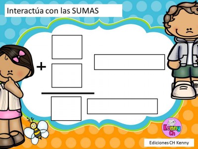 Los elementos de la suma y de la resta Color (4)