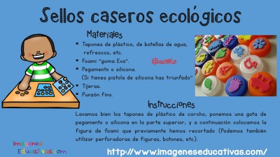 Sellos ecológicos caseros