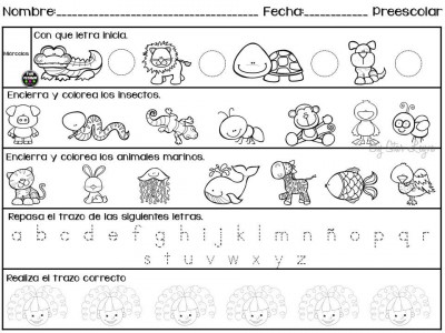 Semanario de actividades para preescolar actividades de refuerzo (3)