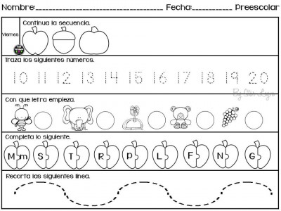 Semanario de actividades para preescolar actividades de refuerzo (5)