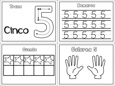 Grafomotricidad números del 1 al 10 (5)