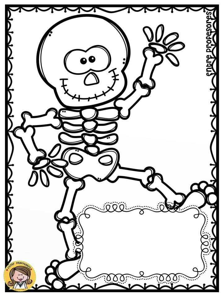 dibujos-para-colorear-el-dia-de-los-muertos-8 - Imagenes Educativas