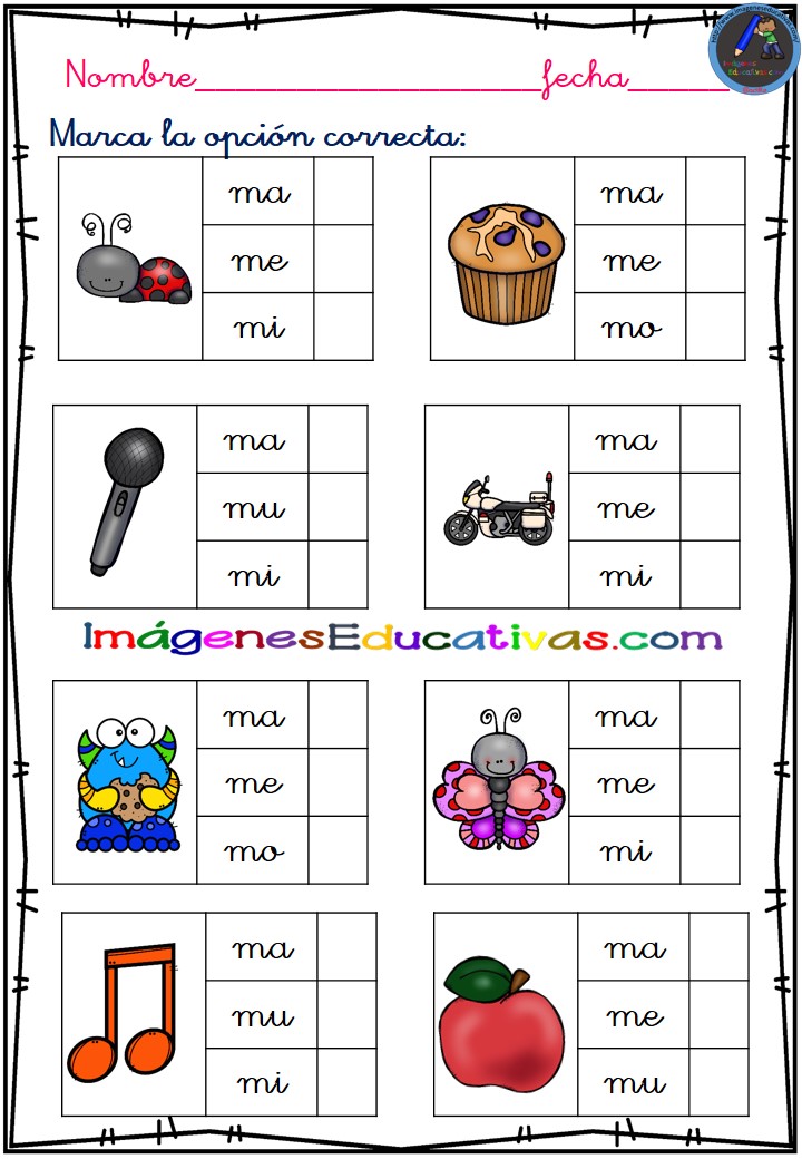 Tabla De Sílabas Inversas Imagenes Educativas 06B