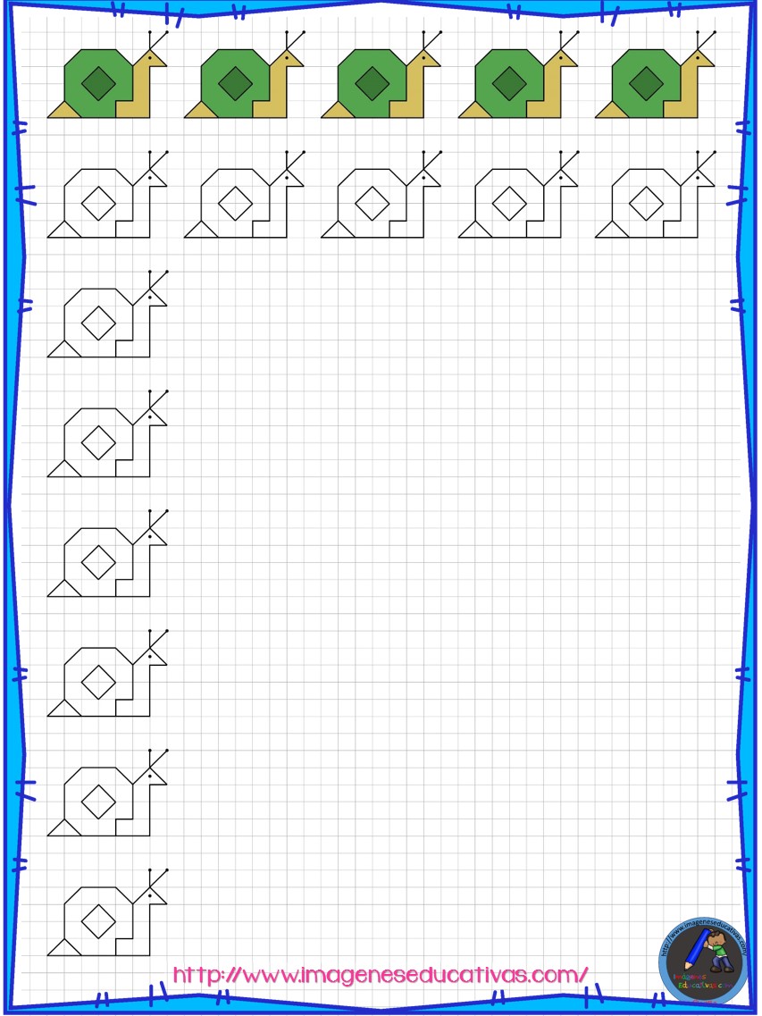 Dibujamos En Cuadr Cula Imagenes Educativas