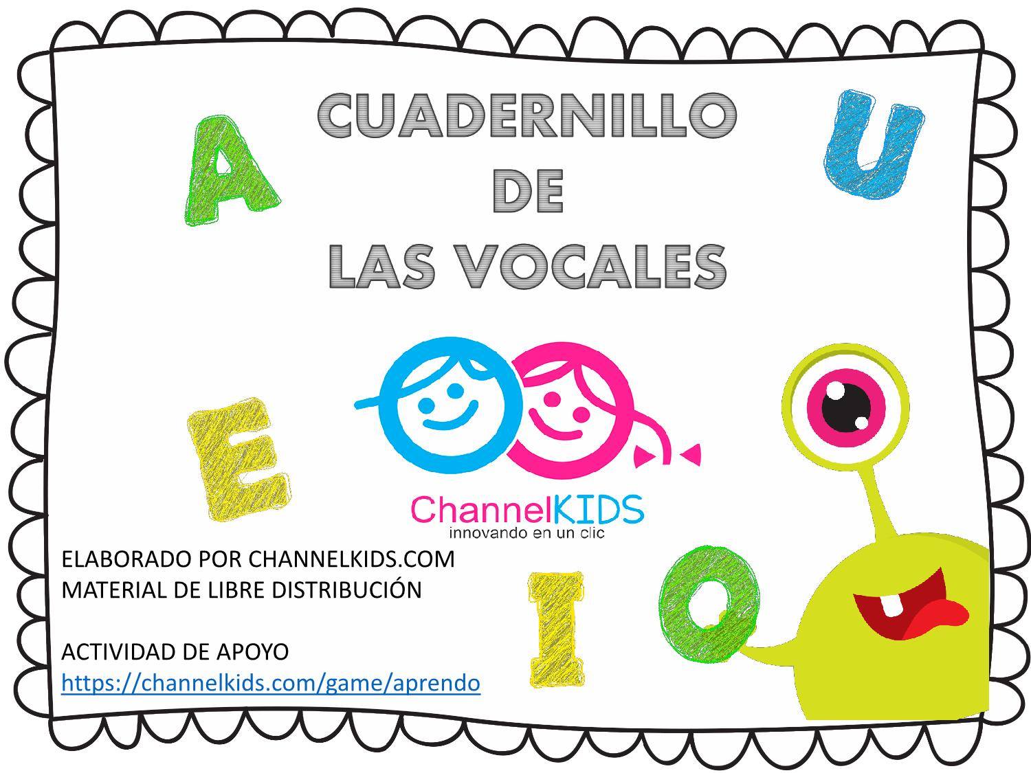 Cuadernillo Para Trabajar Las Vocales 1 Imagenes Educativas Images