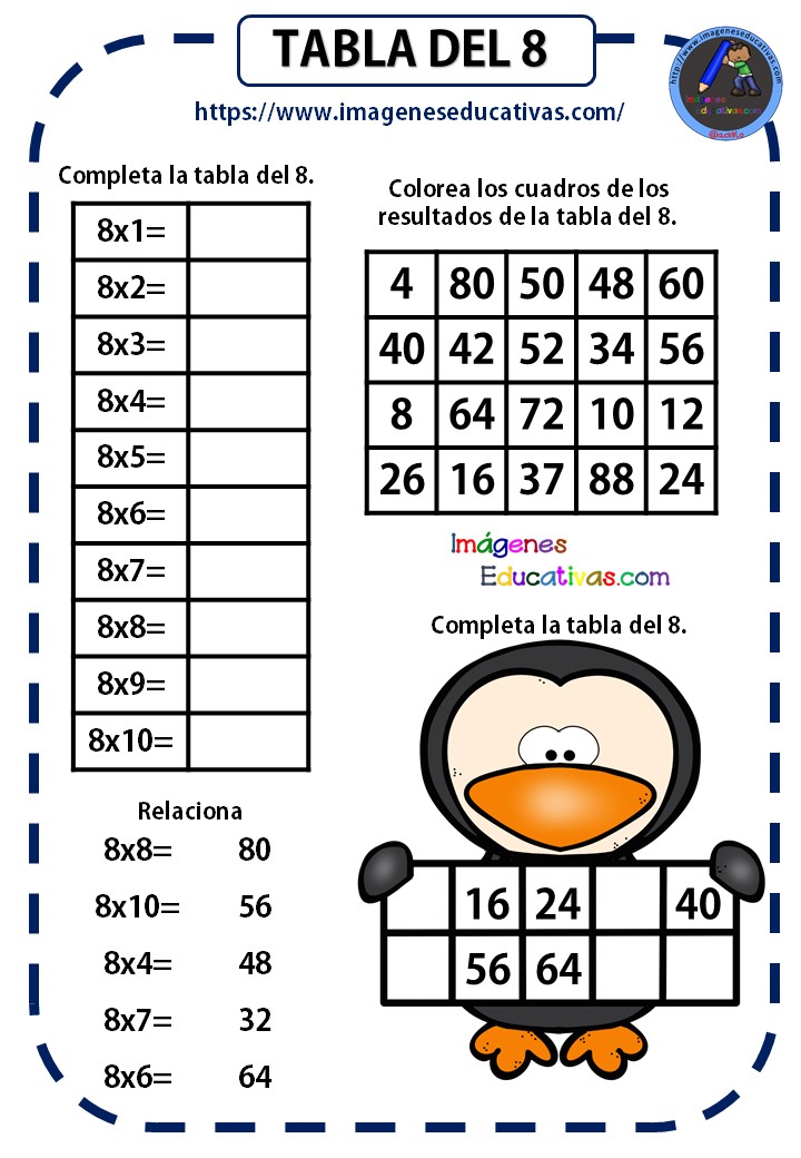 Cuadernillo Tablas De Multiplicar Imagenes Educativas