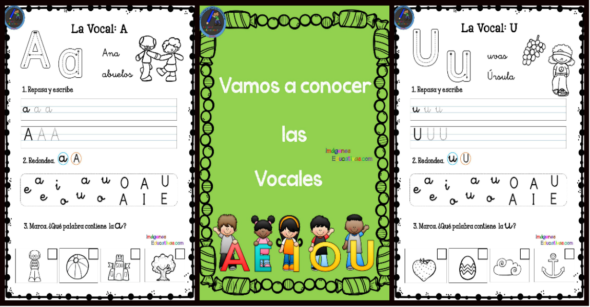 El Librito De Las Vocales Imagenes Educativas Vrogue Co
