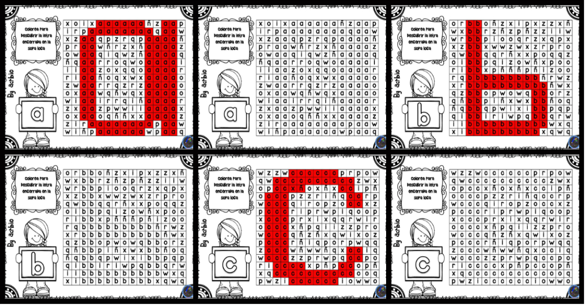 Sopa De Letras Abc Portada Imagenes Educativas