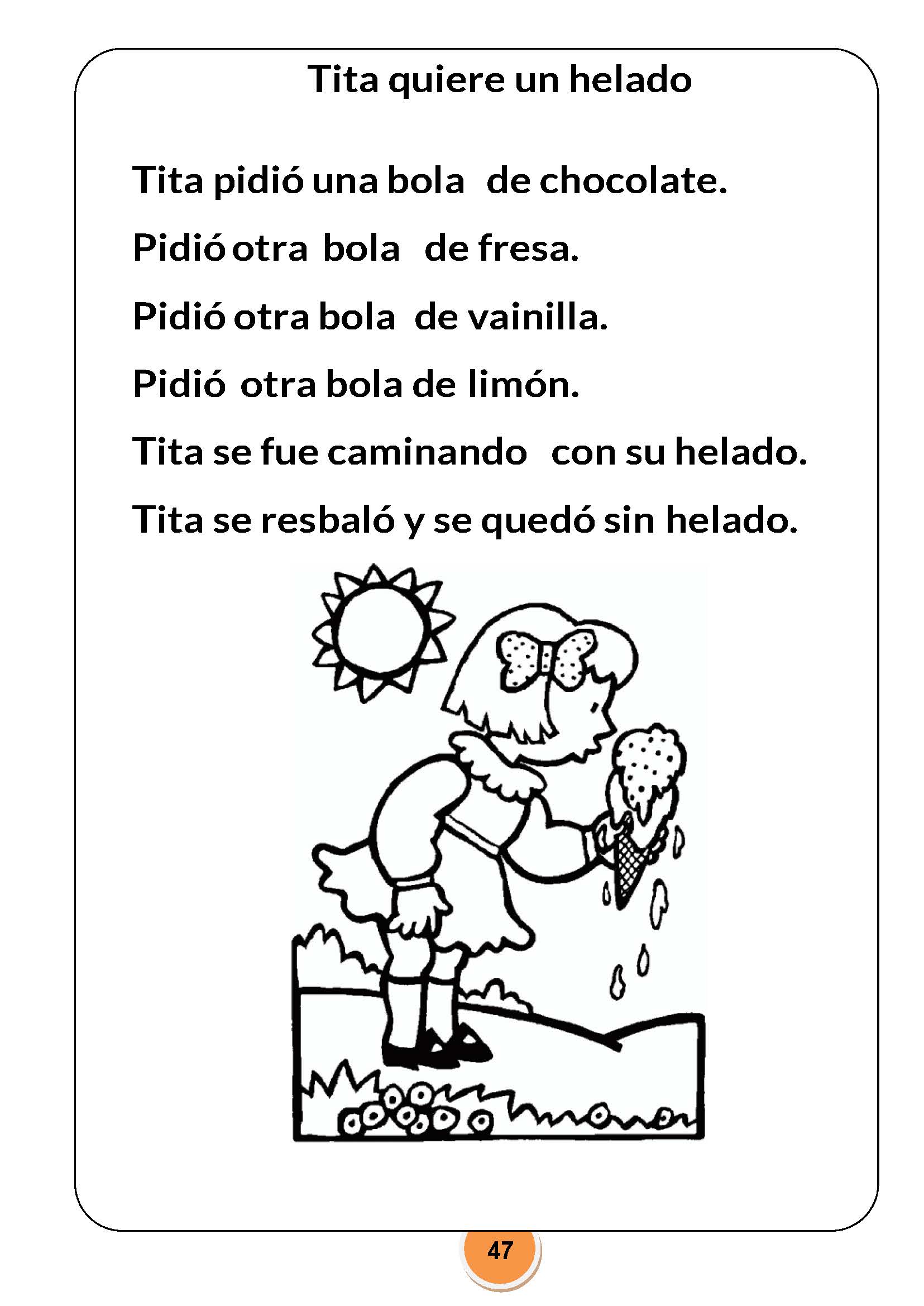 Mis primeras lecturas textos de lecturas para niños Página Imagenes Educativas