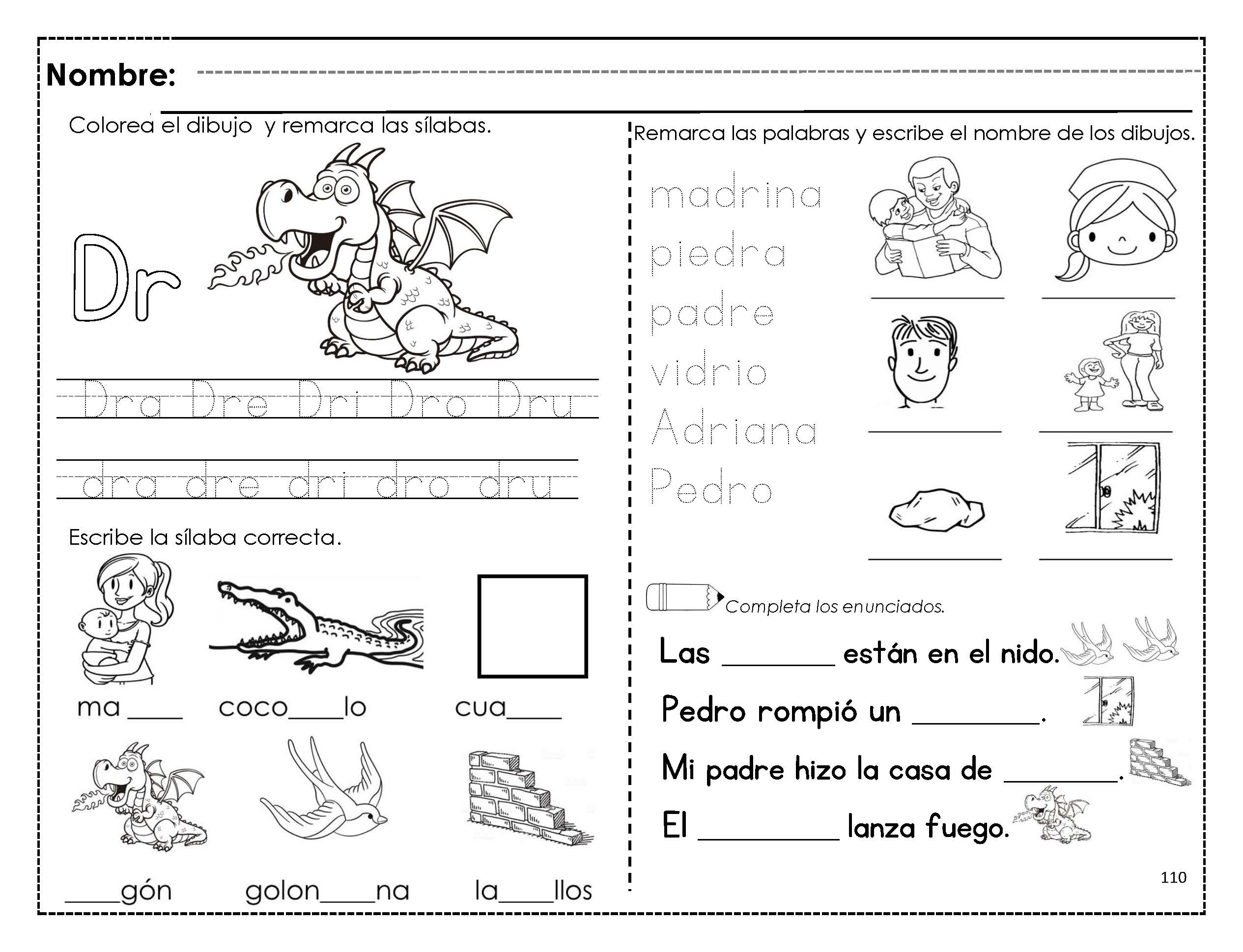 CUADERNILLO COMPLETO DE LECTOESCRITURA PAGINAS Pagina Imagenes Educativas