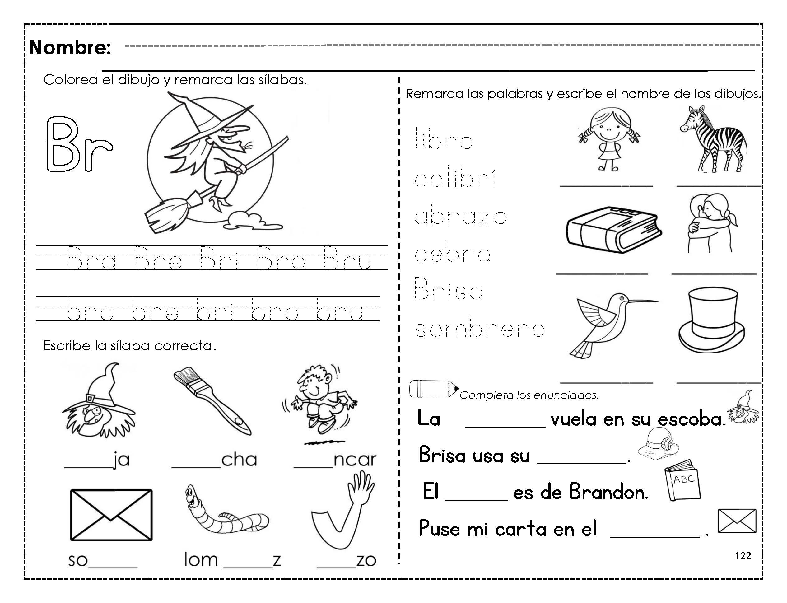 Cuadernillo Completo De Lectoescritura En Pdf Fichas Para