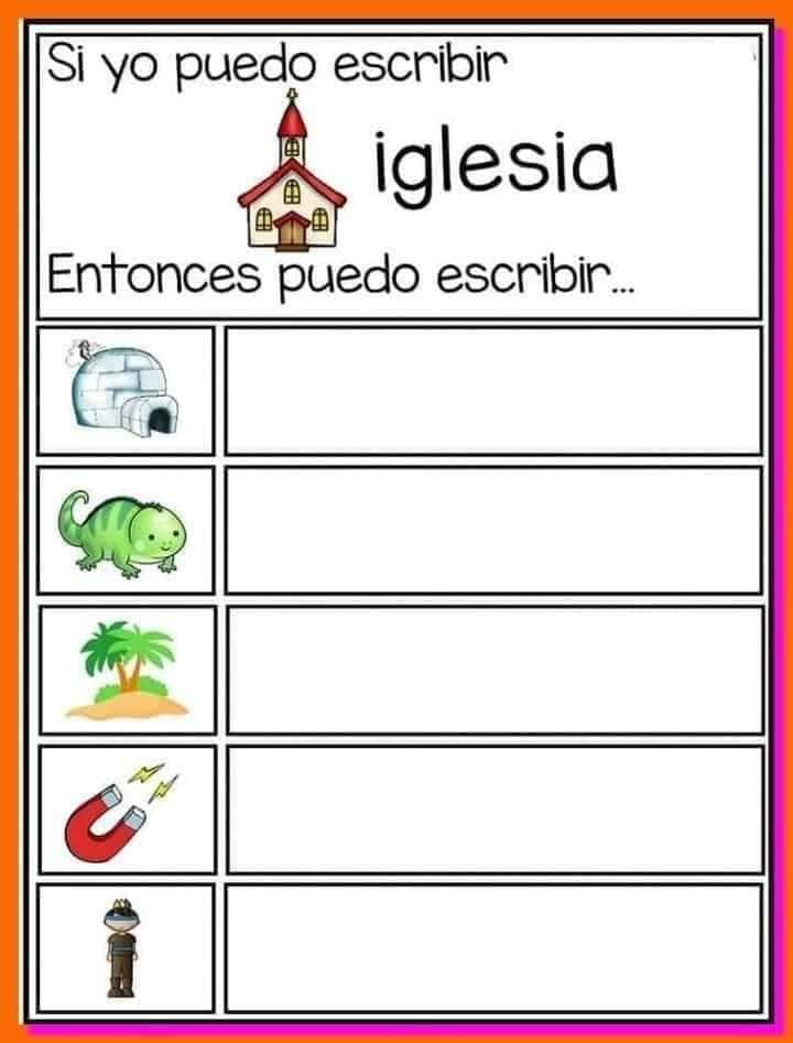 Fichas Lectoescritura Imagenes Educativas