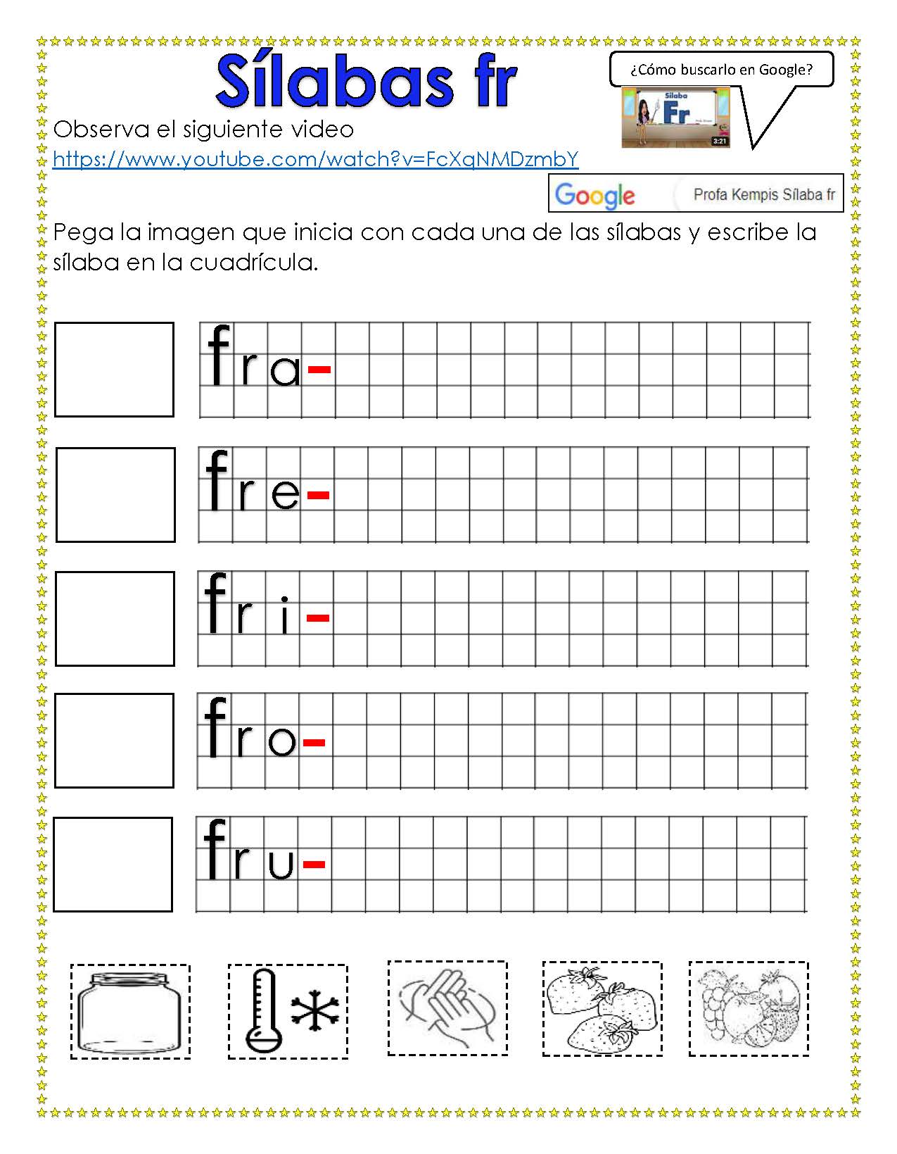 Mi Librito De Silabas Trabadas Portada Imagenes Educativas Images