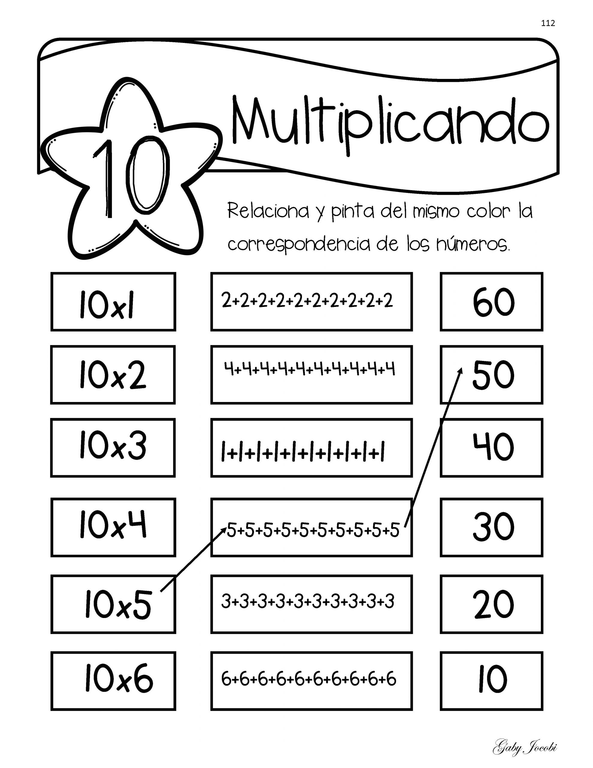 Super Cuaderno Tablas De Multiplicar P Gina Imagenes Educativas